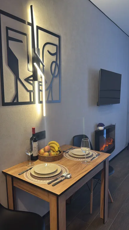 Студия в центре с прекрасным видом на закаты солнца