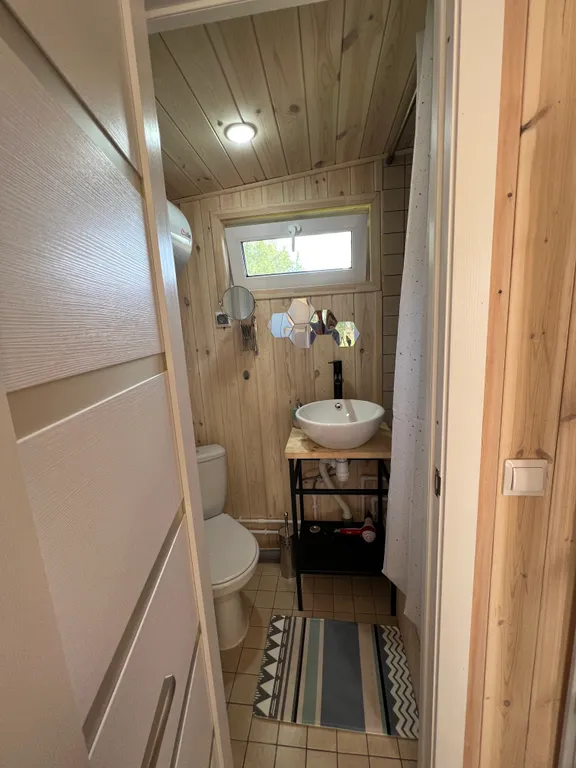 Домики с баней и чанами в Верхнем Дуброво