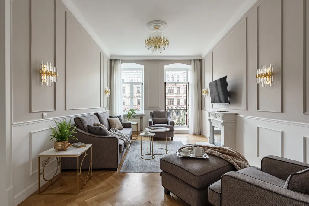 Квартира Апартаменты Bird Nest с балконом и видом на канал Грибоедова — Санкт-Петербург