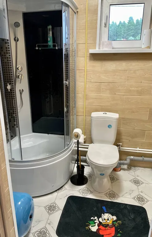 Коттедж Тишина, красота, уют на берегу озера в домике с камином — Глубокое (Каменногорское г/п)