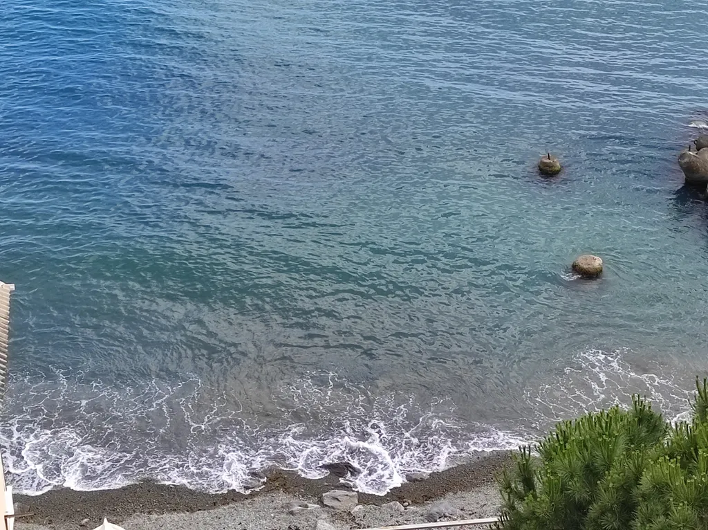 Апартаменты с видом на море на берегу