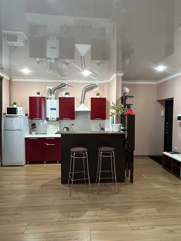 Просторная евродвушка с видом на гору