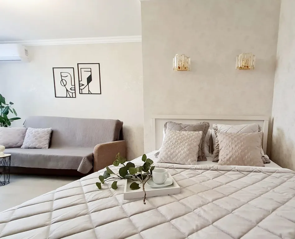 Квартира с камином в центре города — аренда посуточно в Видное