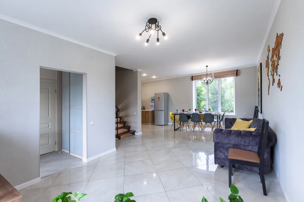 Уютный дом с видом на Волгу