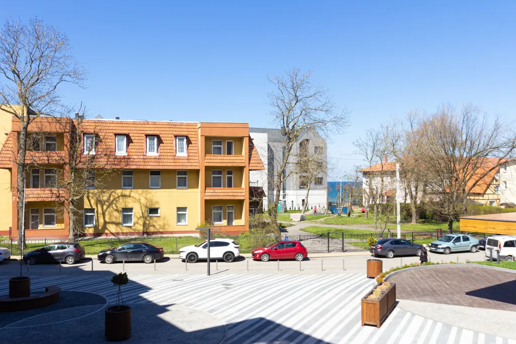 Апартаменты на первой линии "Променад"| 2–4 гостя ,балкон , паркинг