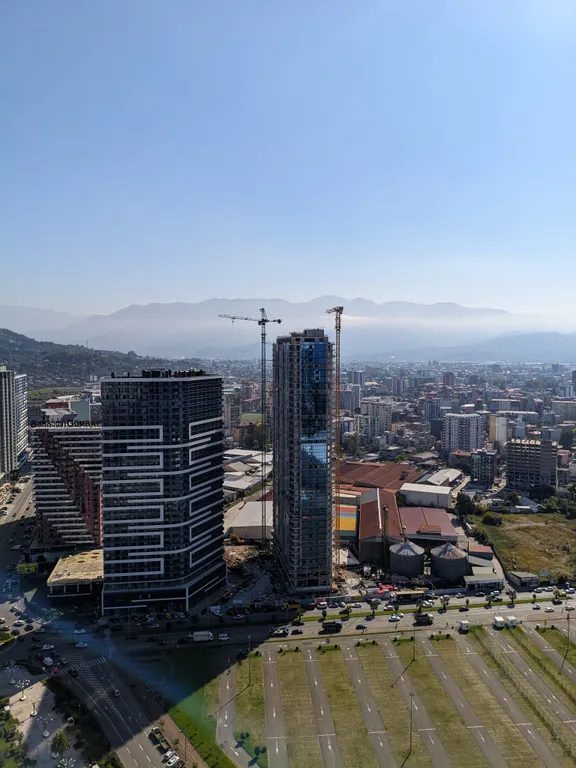 Квартира с отдельной спальней с лучшим видом на море и стадион