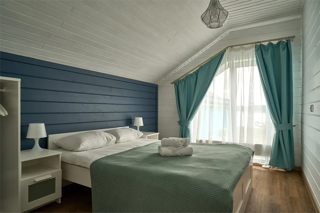 Коттедж с террасой и уличным джакузи