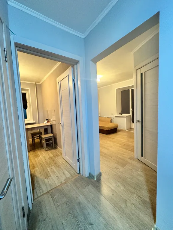 1-комнатная уютная с дополнительной спальней с дверью