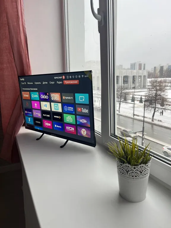 Квартира с видом на фонтаны и театр