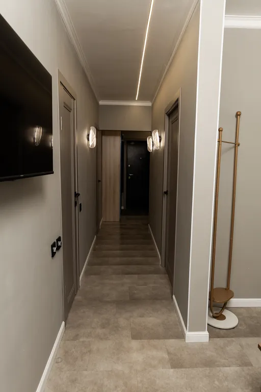 Уютная квартира с отличным ремонтом в районе больничного городка