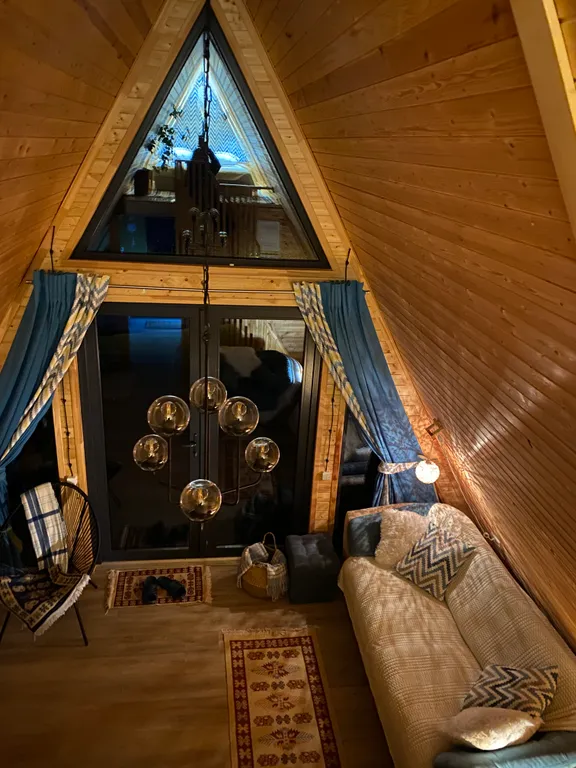 Nelmanhouse домик афрейм с джакузи и баней и видом на море