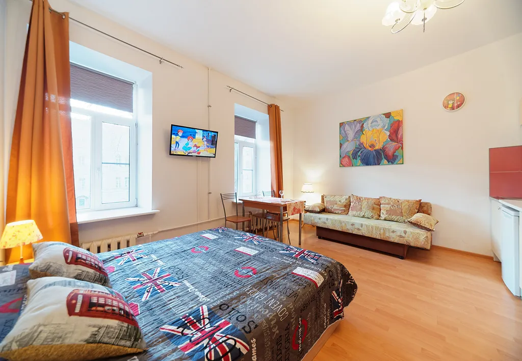 Квартира Квартира London Studio - очень большая студия с видом на воду — Санкт-Петербург