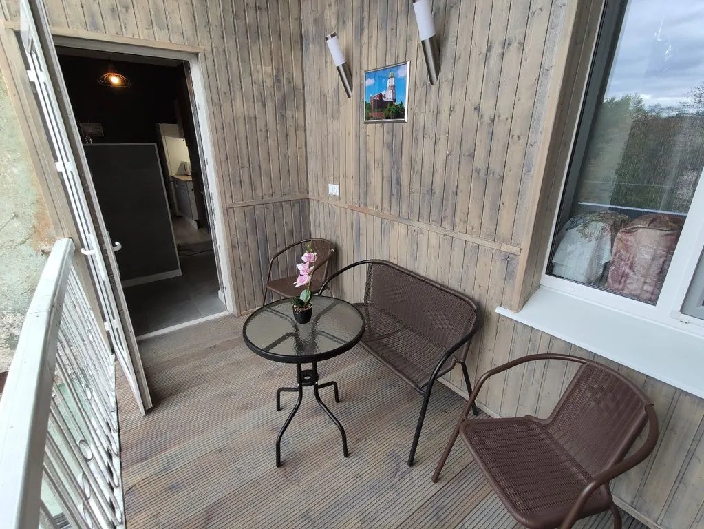 Квартира Новые апартаменты с террасой в центре города — аренда посуточно в Выборг