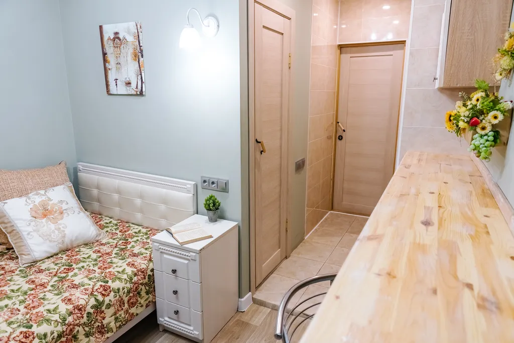 Уютная комната-студия возле парка