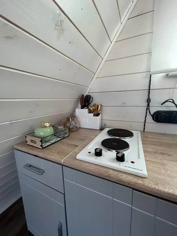 Уютный дом в стиле Афрейм в черте города