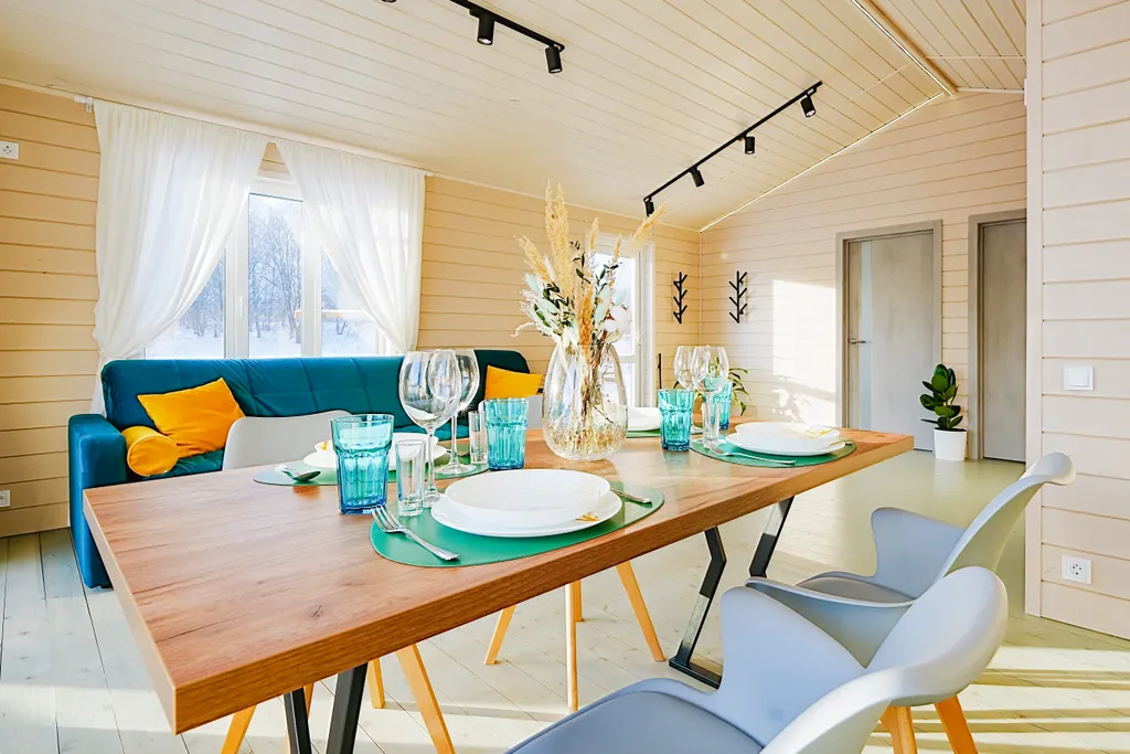 Уютный домик с прекрасной атмосферой