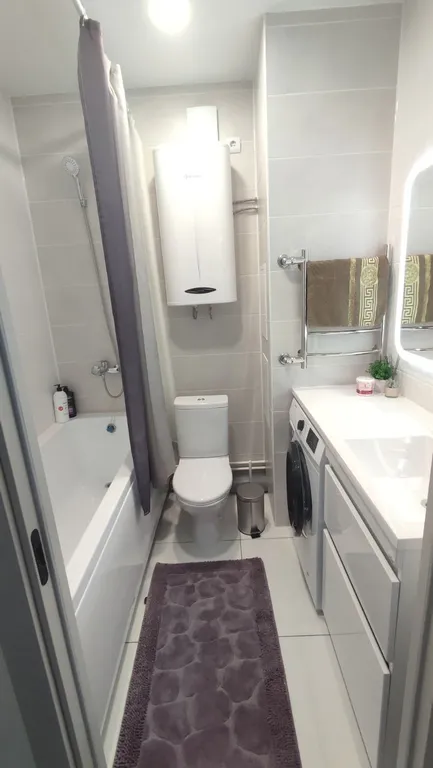 Уютная однокомнатная квартира на 4 гостей