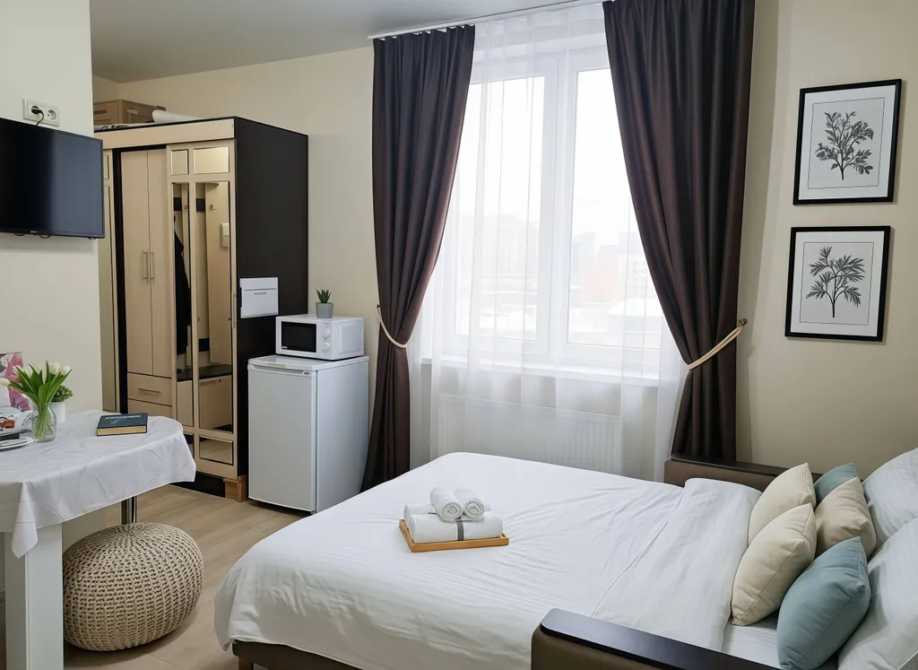 Квартира Лаконичная студия для двоих в ЖК Одинцовский парк — аренда посуточно в Одинцово