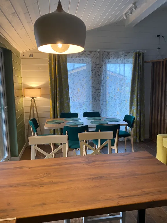 Коттедж Дом с баней и Сибирским чаном у леса и озера — Семеновское