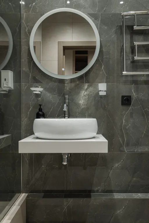 Лаконичная квартира Бурбон в ЖК Притяжение