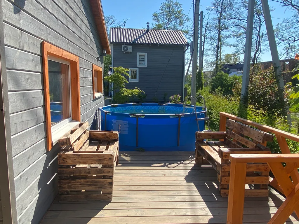 Дом на 6 человек с баней