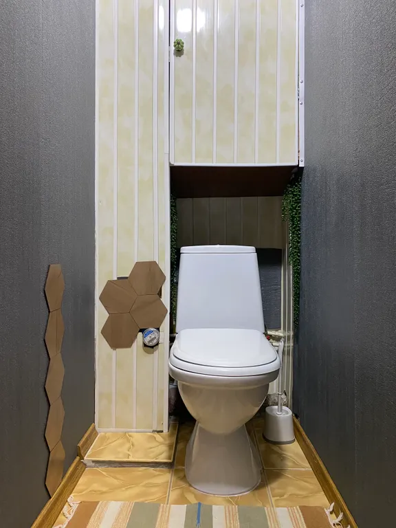 Просторная квартира с видом на город и парк