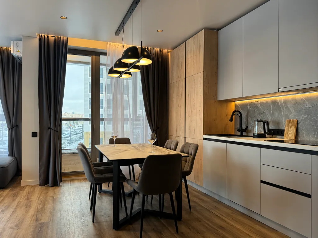 Премиальная дизайнерская квартира с панорамным видом на Финский залив