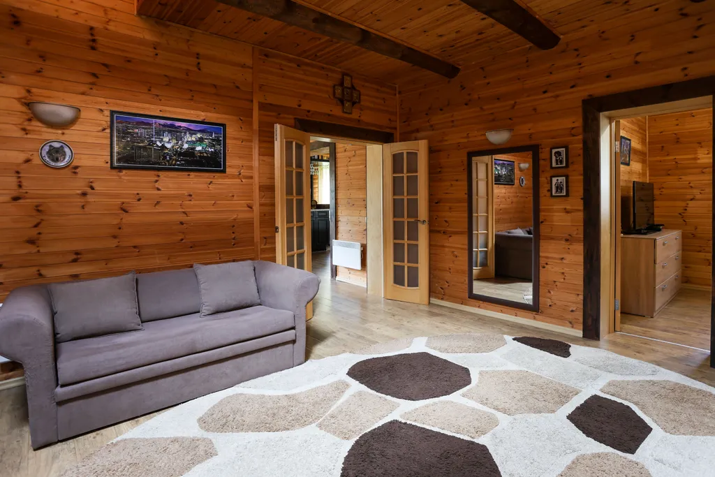 Уютный коттедж с баней на территории