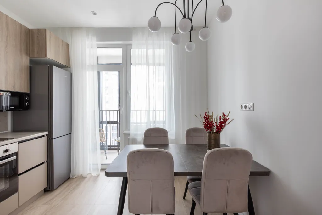 Квартира Новая квартира Бургунди Сьют с дизайнерским интерьером — Москва