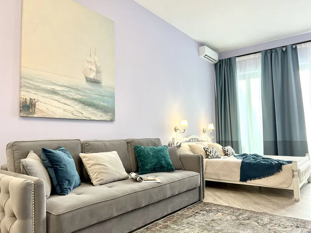 Уютная студия с шикарным видом на море