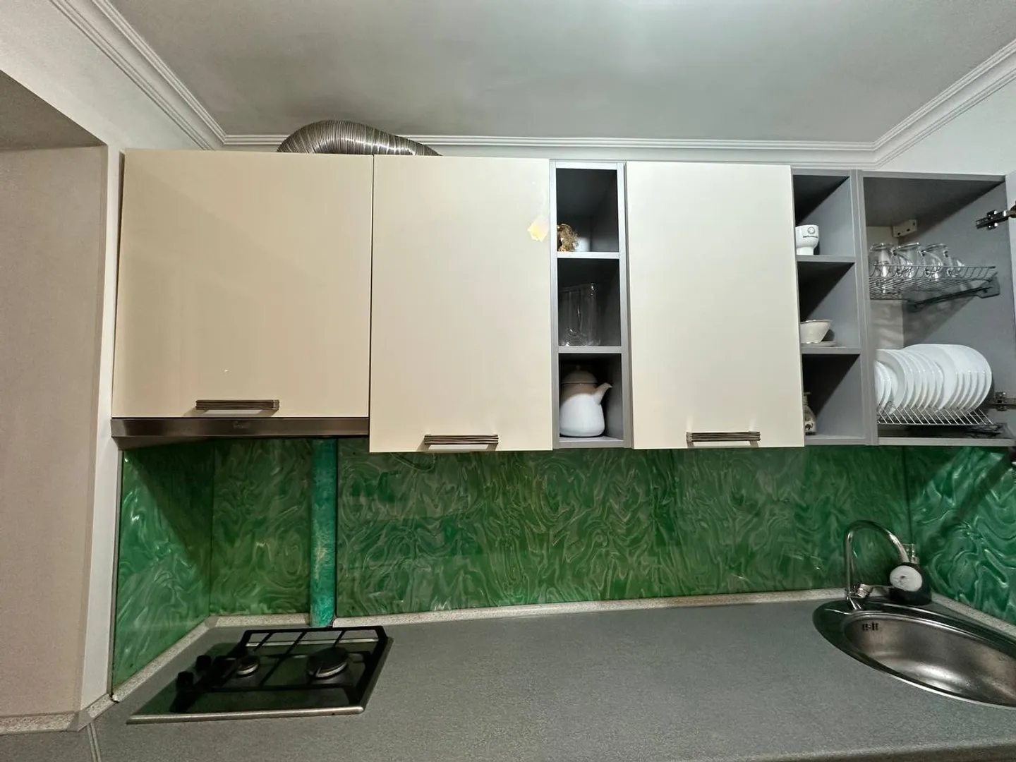 кухня, варочная панель, посуда