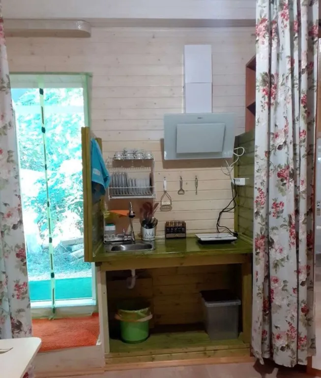 Квартира Квартира Уютный номер в Лесном Тереме — Беранда