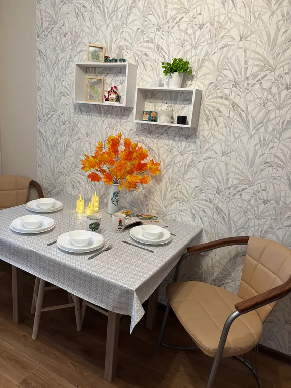 Уютная эко-квартира в новом микрорайоне в новом доме