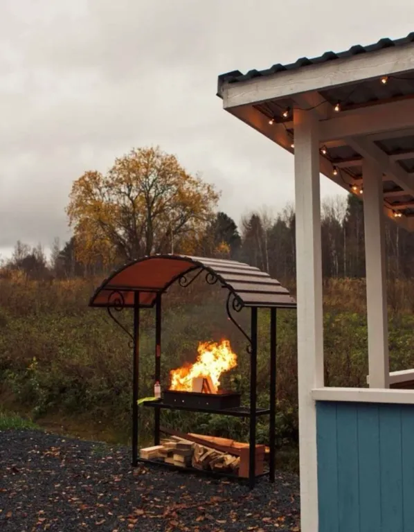 Домик с баней в живописном месте Карелии