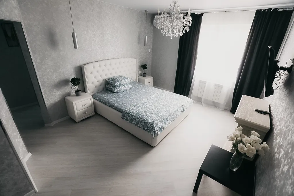 Однокомнатная квартира с камином