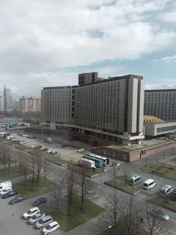 Квартира Уютная квартира с видом на залив и отель Космос- Прибалтийская — Санкт-Петербург