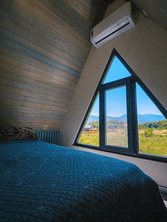 2-комнатный дом маус с чаном и баней на дровах в горах Адыгеи