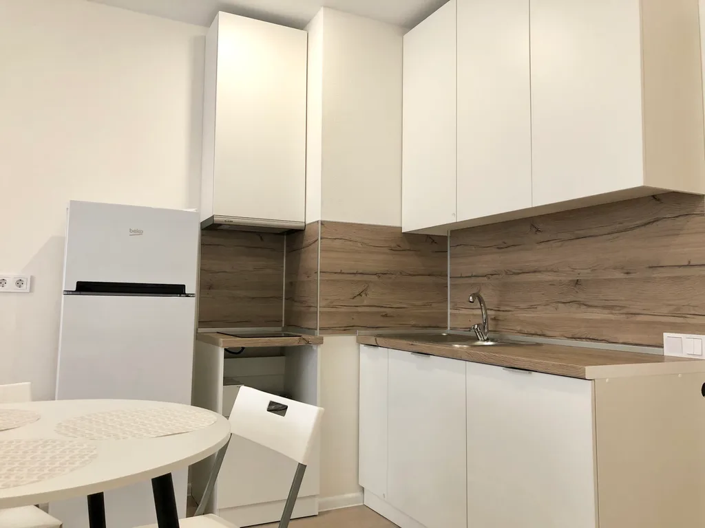 Просторная студия с красивым видом с высоты