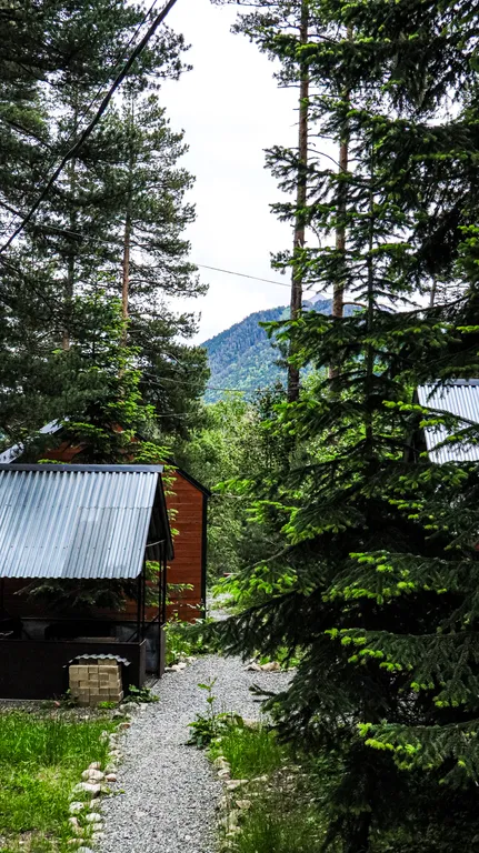 Коттедж Четырёхместный дом с видом на горы — Архыз