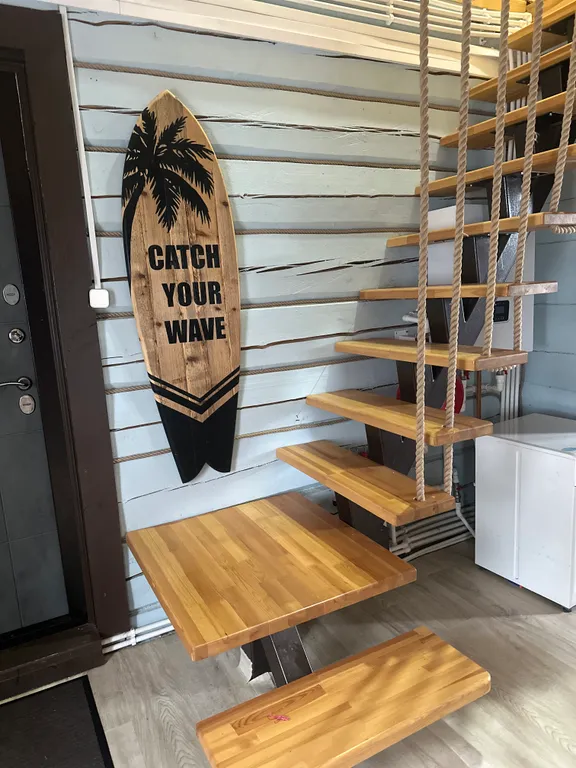 Большой дом в лесу с баней, чаном и сап бордами – для отдыха и праздника