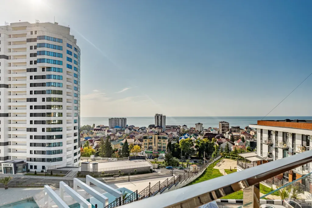 2х комнатные апартаменты с прямым видом на море