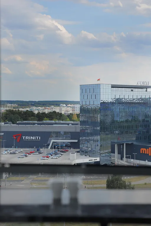 Квартира-студия с шикарным видом на город