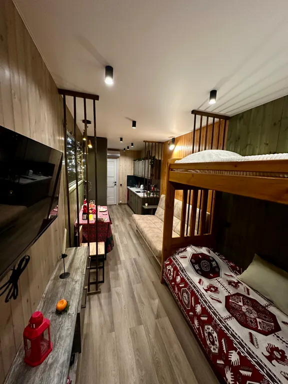 Уютный дом-лофт с видом на лес и реку