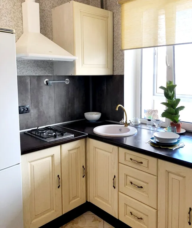 Уютная квартира с отдельной спальней и просторным балконом