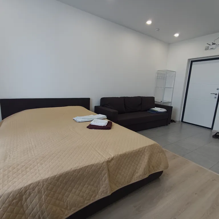 Уютная студия с видом на реку