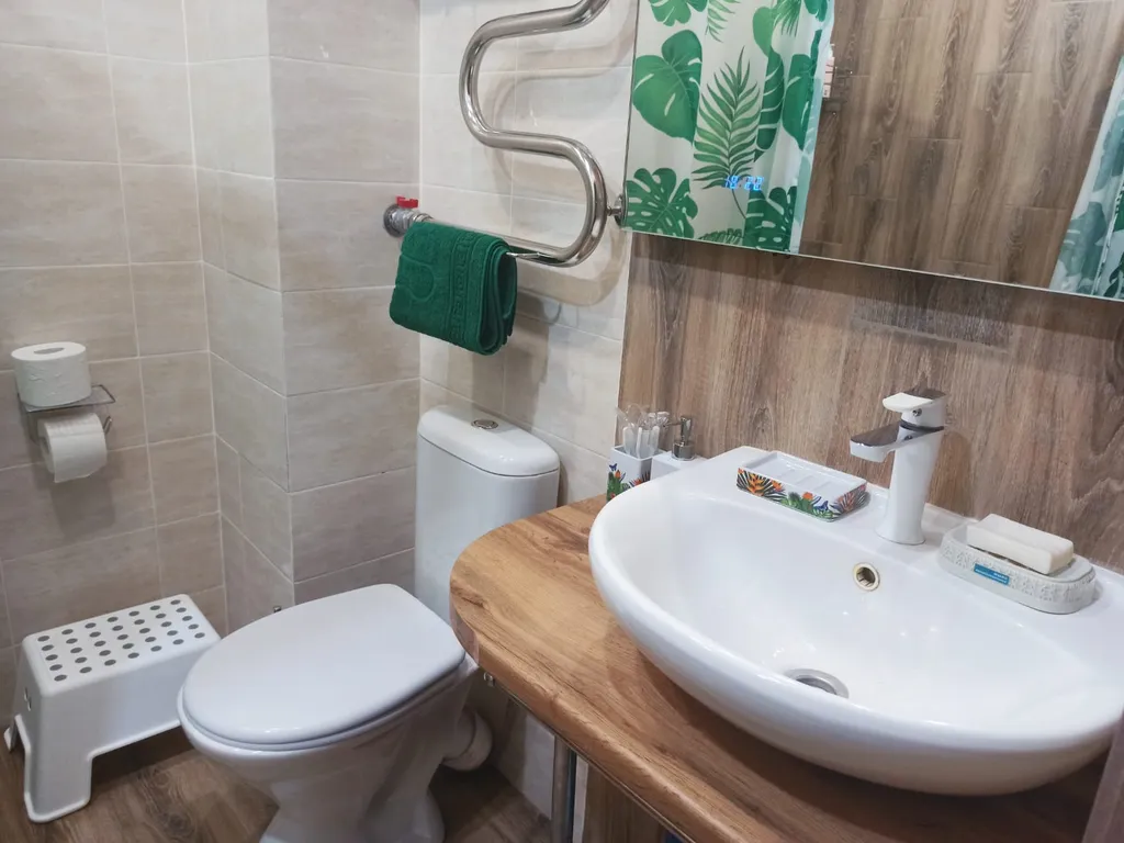 2-комнатная квартира с видом на Енисей, 9 минут до Бобрового лога