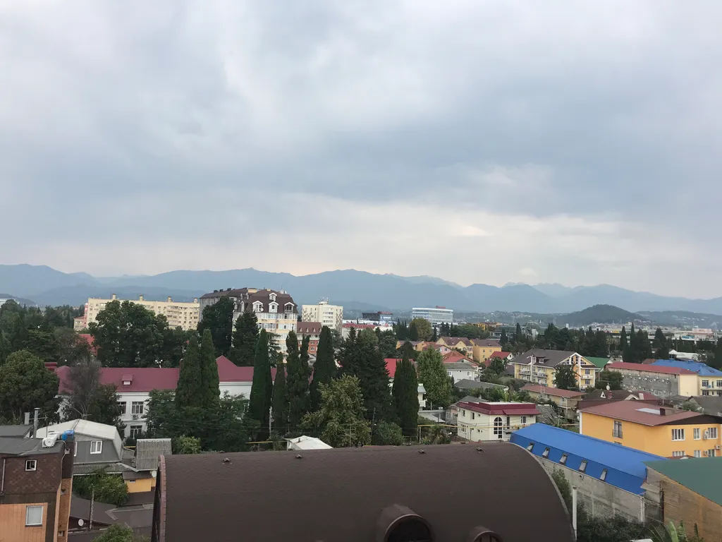 Студия с шикарным видом на горы