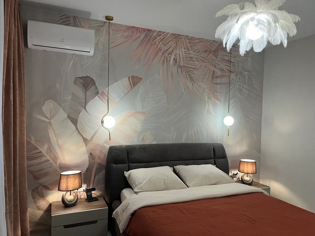 Парадиз lux с камином однокомнатные апартаменты в центре города