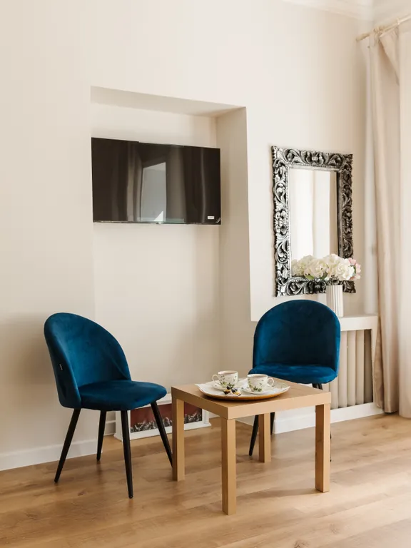 Квартира с новым ремонтом в 300 м от Эрмитажа в части Владимирского дворца