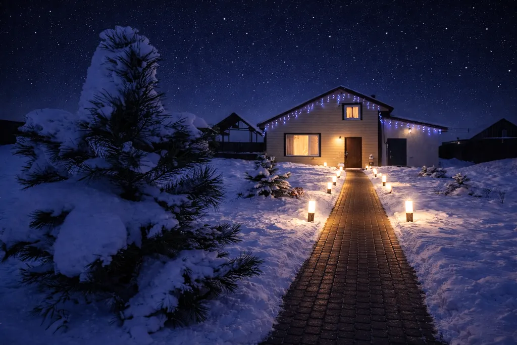 Шале со вторым светом